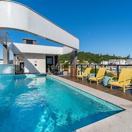 AION suítes 204 - Compacto e luxuoso Loft - Rooftop com piscina e academia - À poucos passos da praia Bombinhas Exterior foto