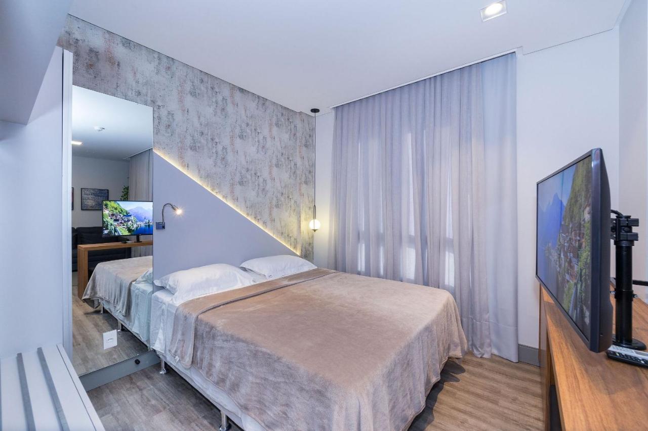 AION suítes 204 - Compacto e luxuoso Loft - Rooftop com piscina e academia - À poucos passos da praia Bombinhas Exterior foto
